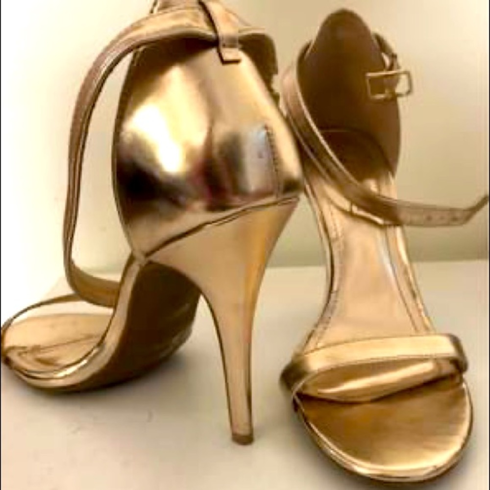 4” Gold Heels